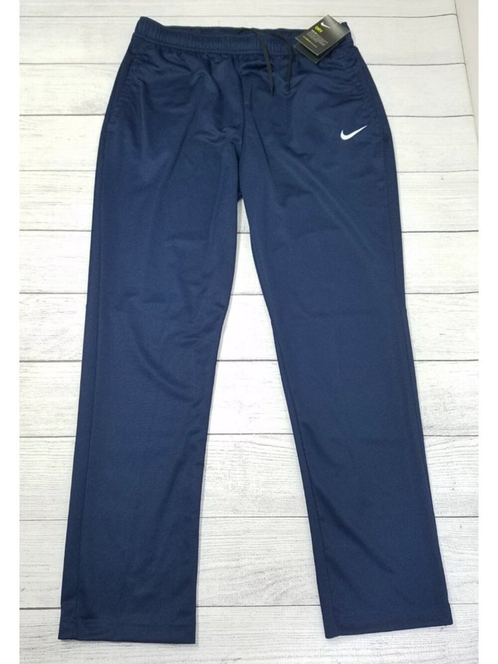 Nike Epic Knit Training Track Pants Womens Size Large Navy CN9523-419